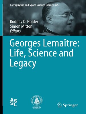 cover image of Georges Lemaître